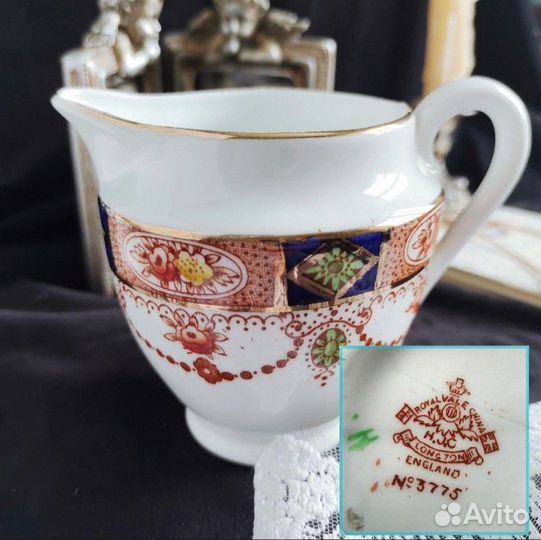 Молочники антикварные Англия