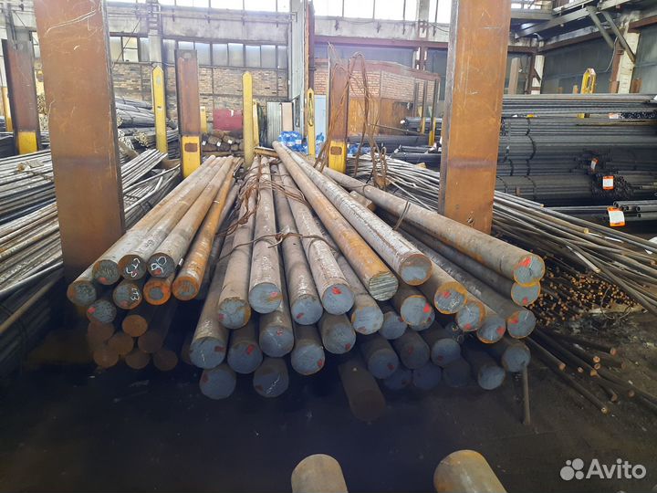 Горячекатаный круг из конструкционной сортовой стали 110, марка Ст20