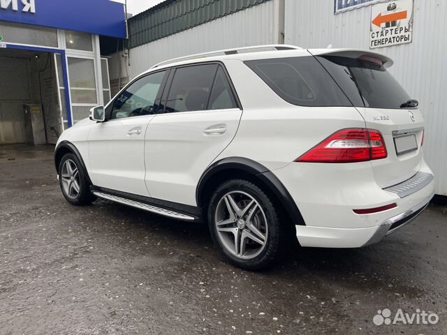 Расширители арок Mercedes ML W166
