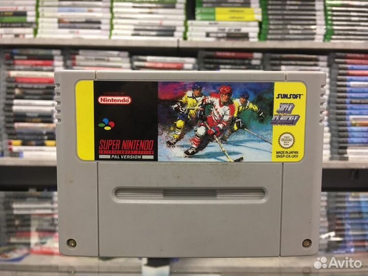 Super Ice Hockey для snes EU - Магазин 8бит