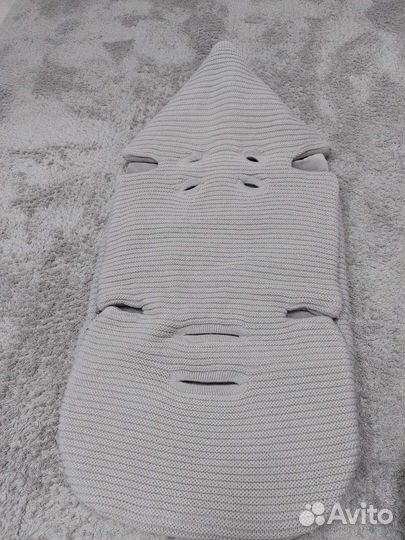 Конверт вязаный на выписку Mansita, весна