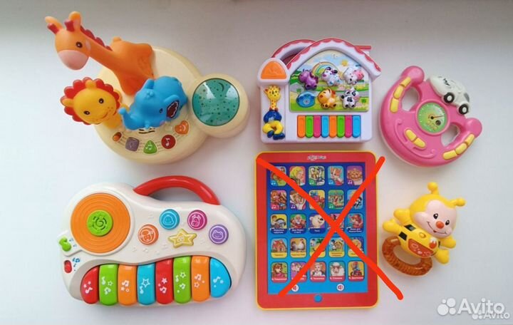 Музыкальные игрушки для малышей