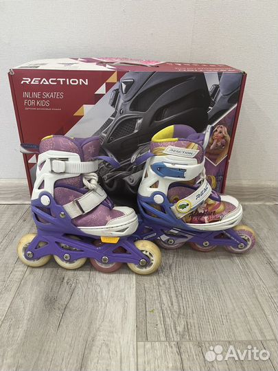 Роликовые коньки раздвижные Reaction