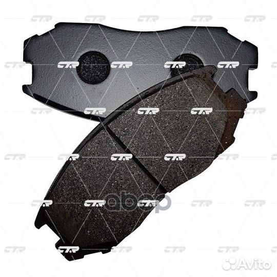 GK0571 колодки дисковые передние Mitsubishi La