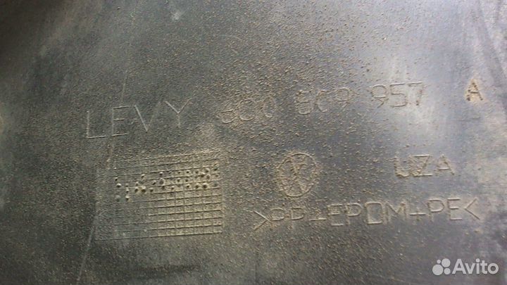 Защита арок (подкрылок) Volkswagen Polo, 2004