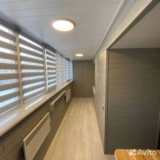 Остекление и утепление балконов и лоджий