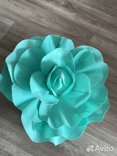 Цветок из фоамирана