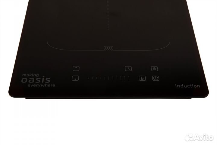 Индукционная панель Oasis P-ibdf,чёрная,29 см