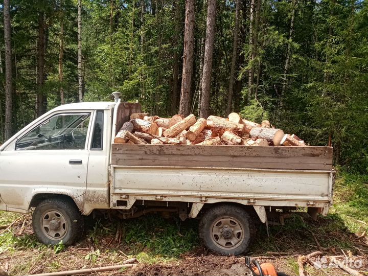 Дрова чурками