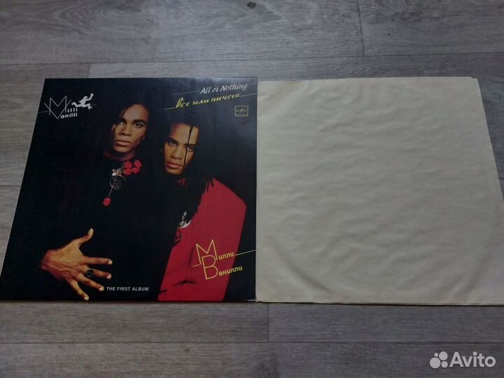 Виниловая Пластинка - Милли Ванилли