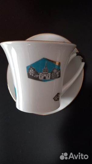 Чашка с блюдцем лфз СССР