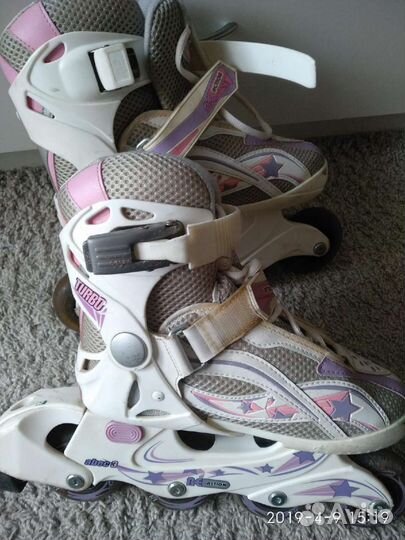 Роликовые коньки детские раздвижные