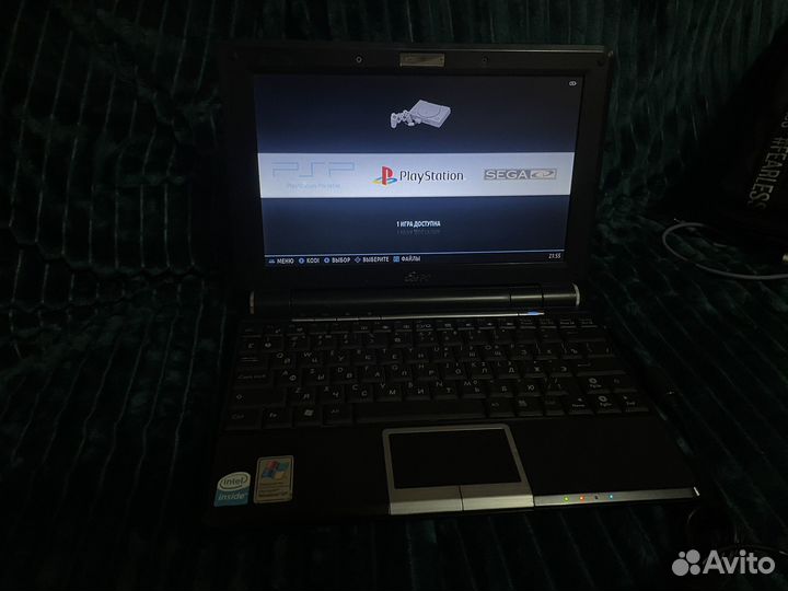 Нетбук (ретро игровая консоль) Asus eee pc