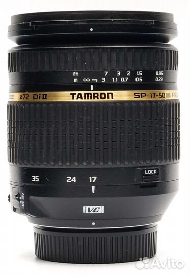 Объектив комиссионный Tamron SP 17-50mm f/2.8 XR D