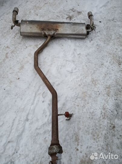 Глушитель Discovery Sport L550 2014- 204DT