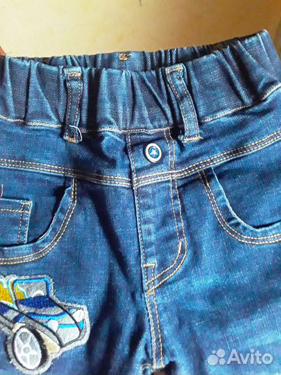 Джинсы для мальчика 98р
