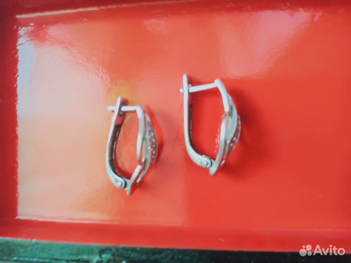 Серебряные серьги