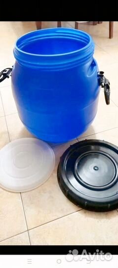 Бочка пластиковая 170л, 30 л, 220л