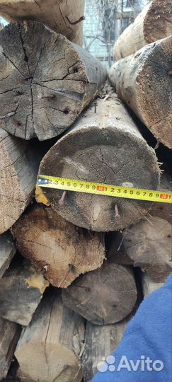 Дрова, бревна лиственница