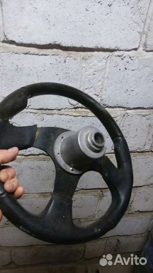 Спортивный руль на ваз