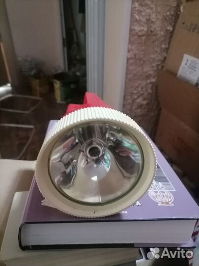 Фонарь на батарейках СССР