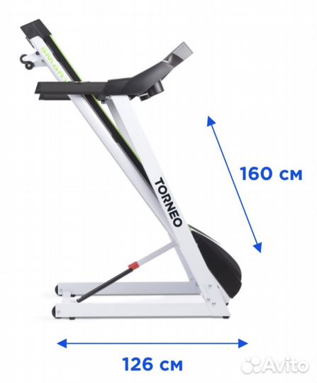 Беговая дорожка электрическая torneo