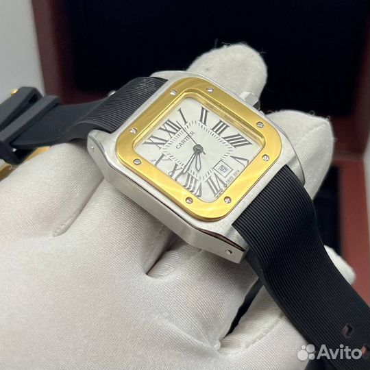 Женские часы Cartier Santos