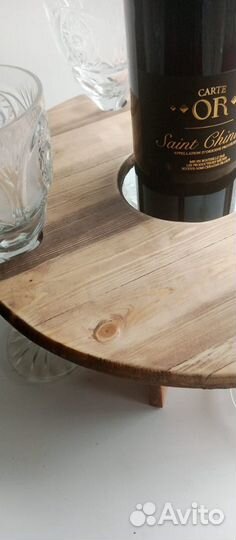 Подставка под вино и бокалы