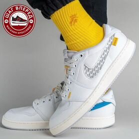 Кроссовки Union LA x Air Jordan 1 KO Low White Neu