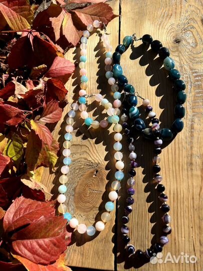 Бусы колье ожерелье