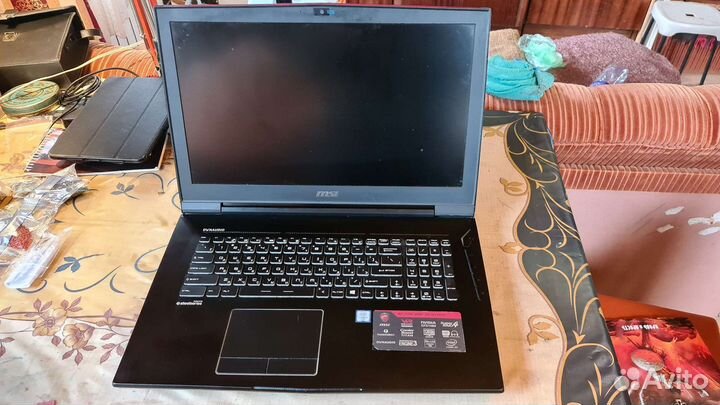 Игровой ноутбук MSI GT73VR, GTX1080 8GB