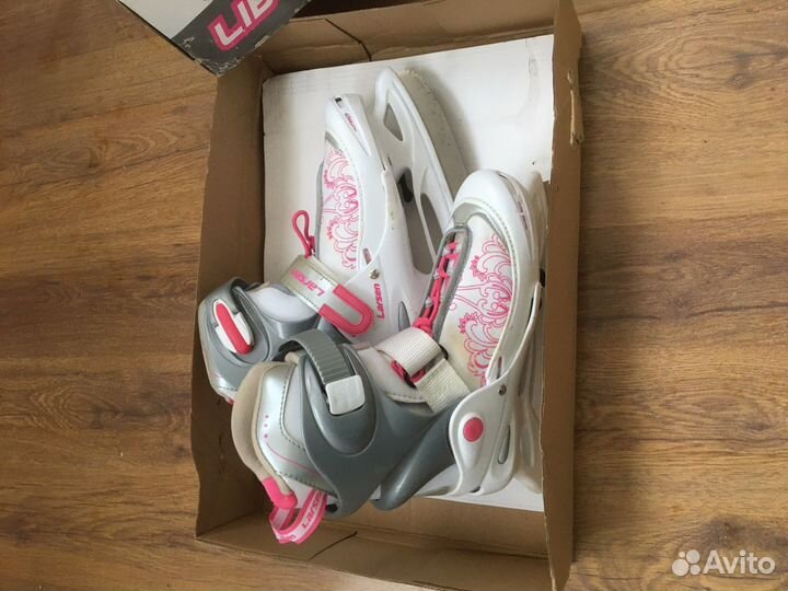 Larsen Коньки ледовые раздвижные