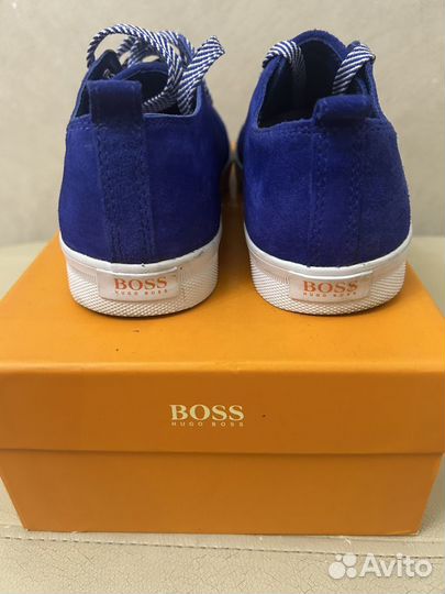 Кеды hugo boss orange