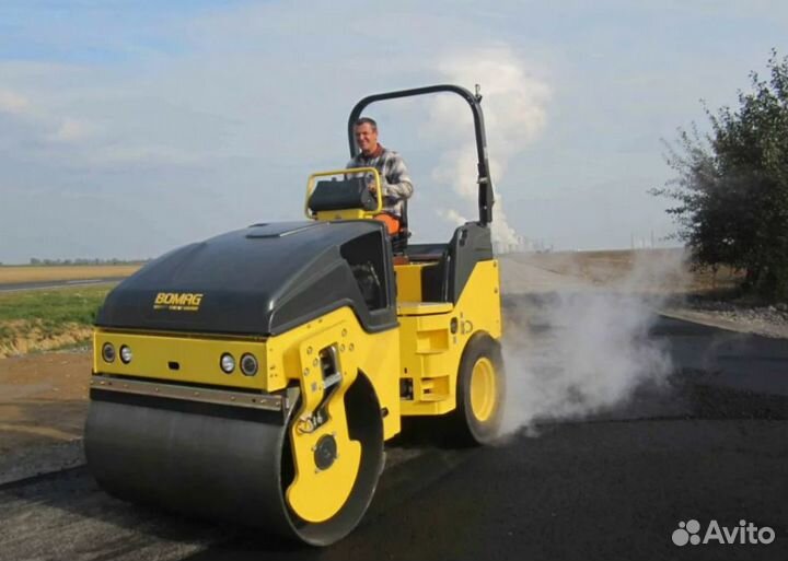 Водитель (механизатор) на каток новый асфальтовый