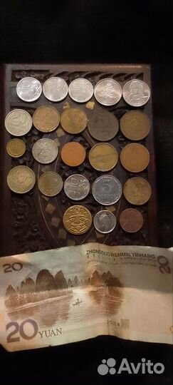 Небольшая коллекция монет