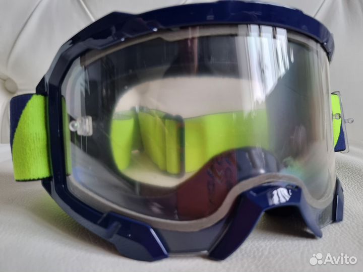 Маска Leatt Velocity 4.5 Blue Clear 83