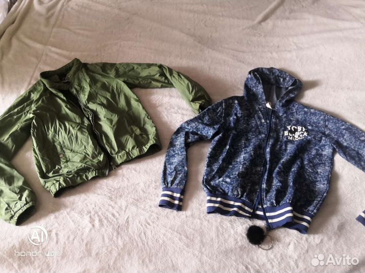Ветровки на девочку рост 150-155