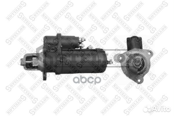 88-02002-SX стартер 24V 6.7kW 11зубьев 55впра