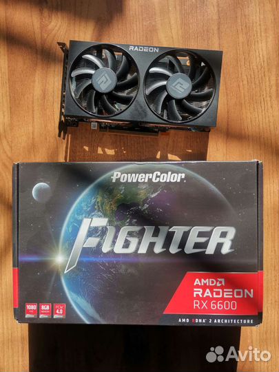 Видеокарта AMD radeon RX 6600 8GB