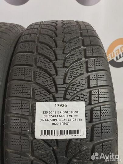 Bridgestone Blizzak LM-80 Evo 235/60 R18