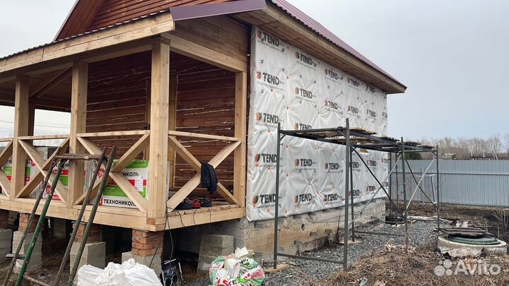 Фасадные работы, монтаж, ремонт, монтаж сайдинга