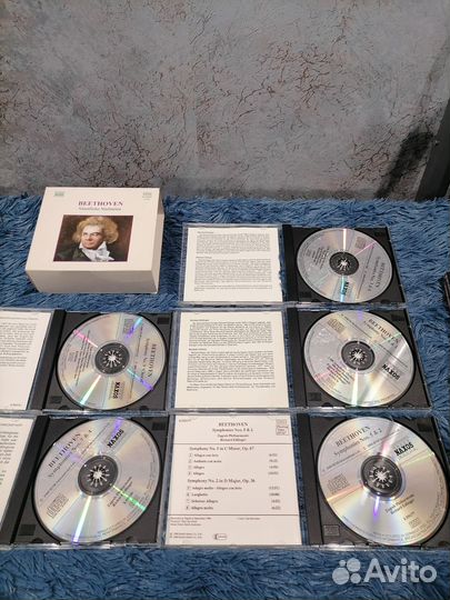 Коллекционное издание 5 cd дисков Бетховен