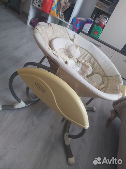 Детские электронные качели graco