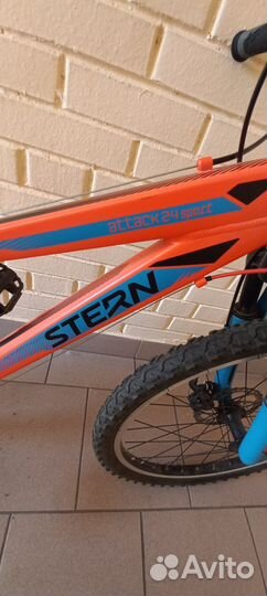 Велосипед подростковый Stern attack24 sport б/у