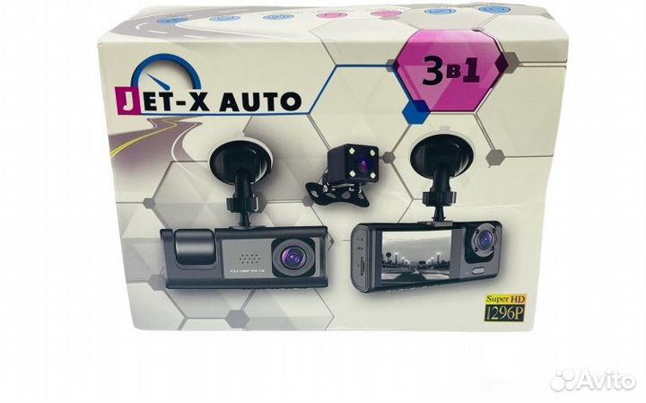 Видеорегистратор Jet-X 3 в 1