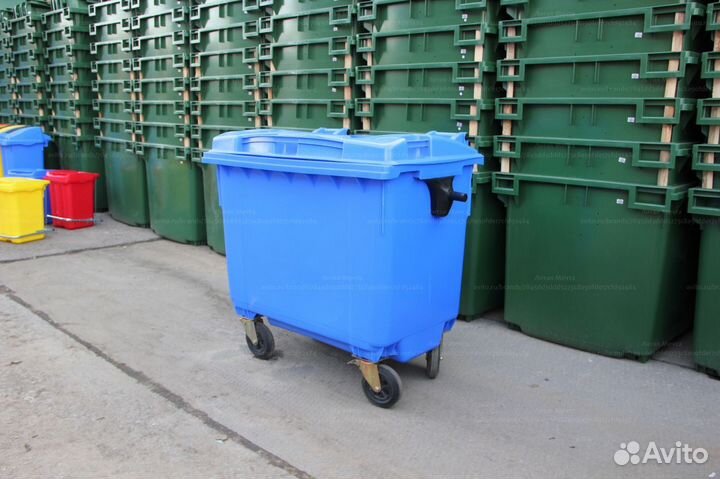 Пластиковый Евроконтейнер 660л C4906