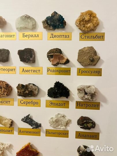 Коллекция драгоценных камней и минералов