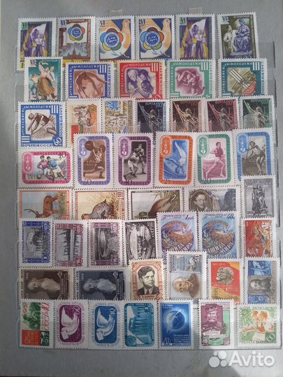 Марки СССР 1956 - 1960г, Российской империи