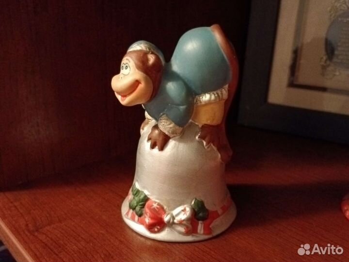 Новогодние керамические колокольчики