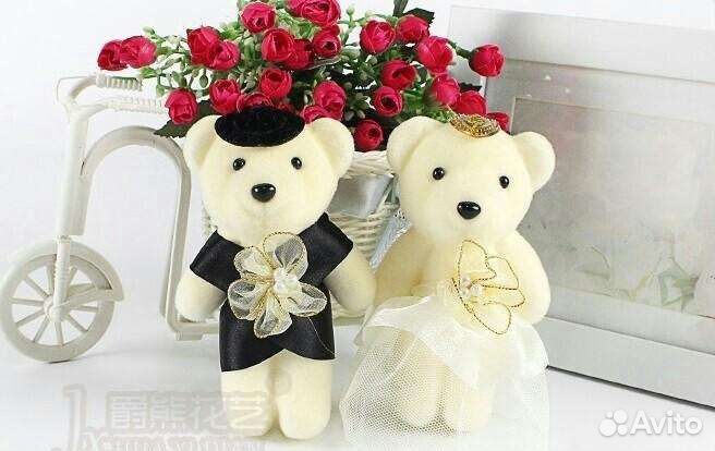 Фигурки Жених и Невеста мишки